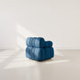 Voir la diapositive 5 : LISA DESIGN Ruby - module d'assise gauche en velours texturé