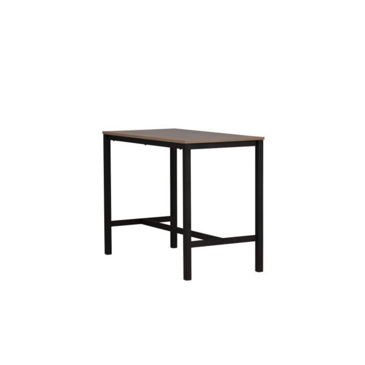Paris Prix Table de Bar  Camden  120cm Noyer