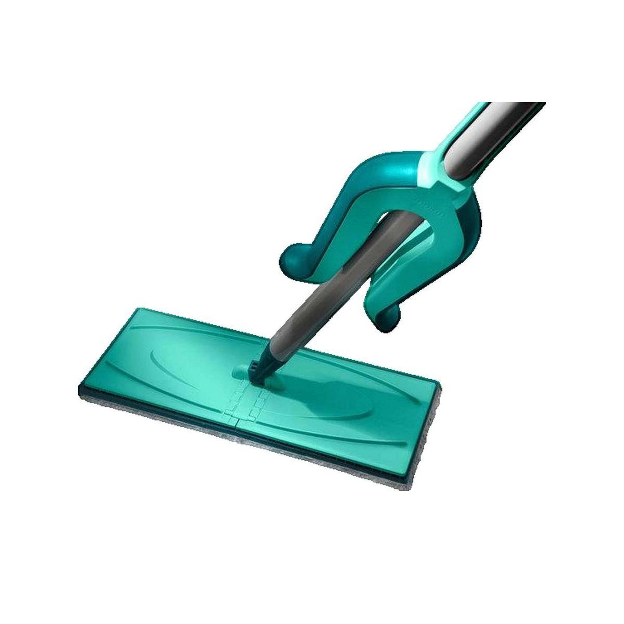 Voir la diapositive 3 : Leifheit Balai Leifheit picobello m micro duo 33 cm turquoise/gris