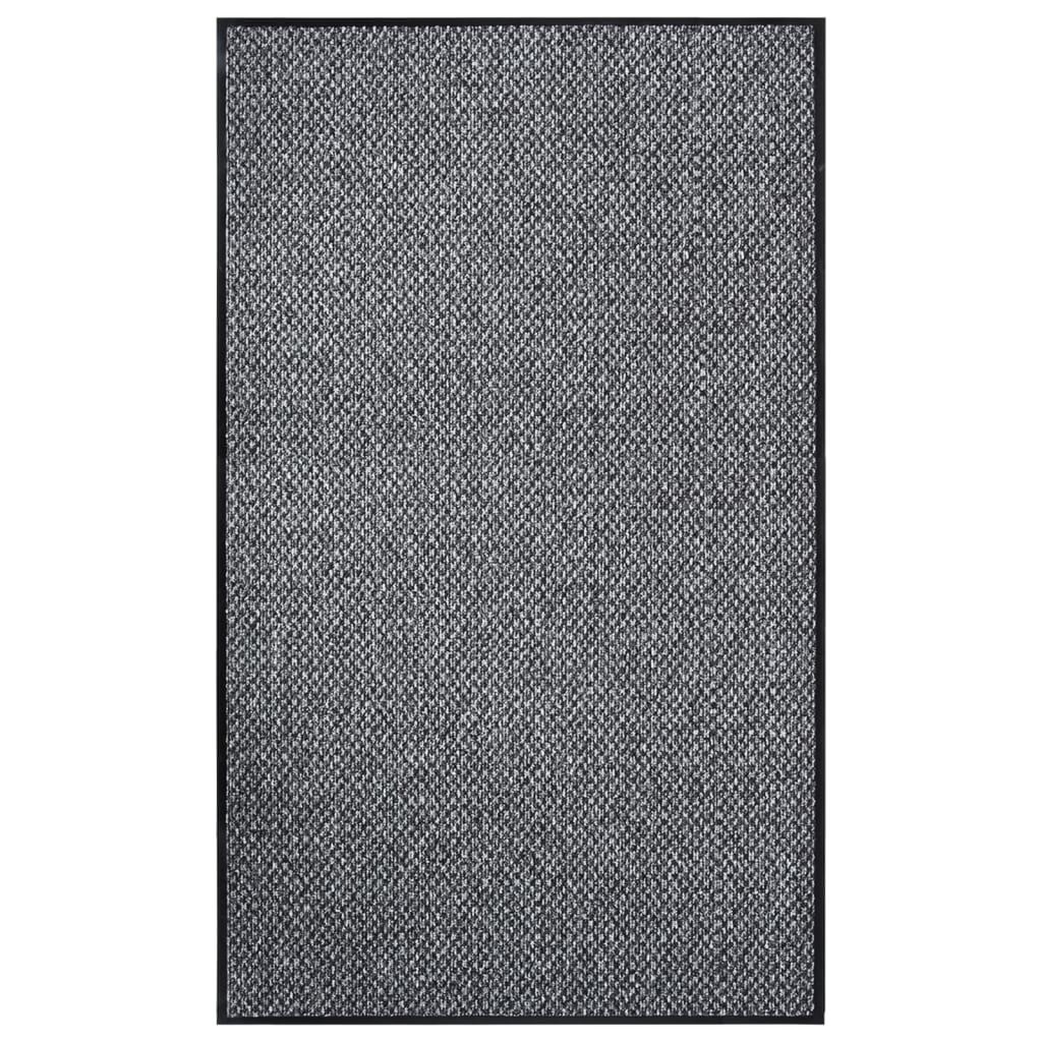 VIDAXL Paillasson Gris 90x150 cm