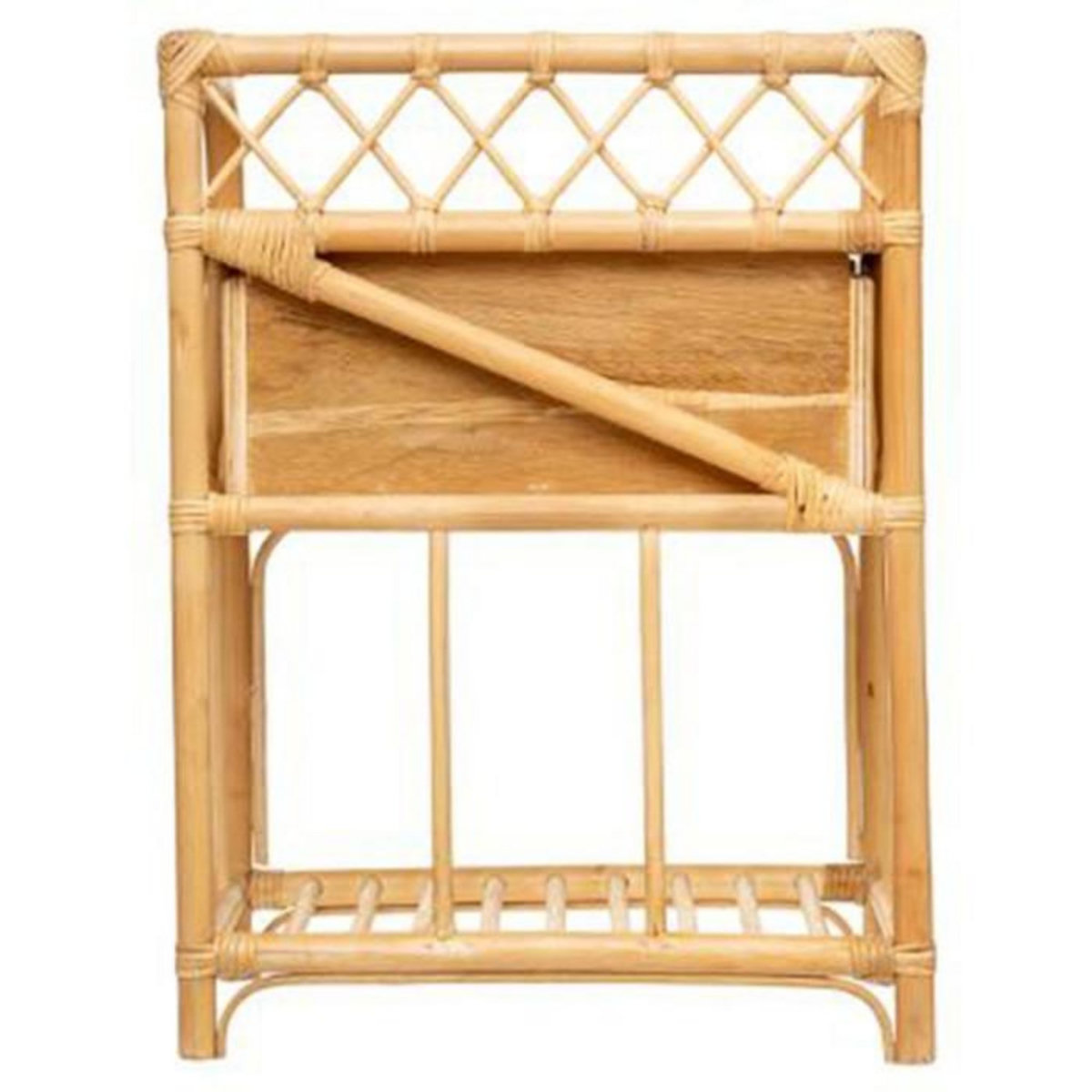 ATMOSPHERA Table de Chevet 1 Tiroir  Idylle Folk  60cm Naturel