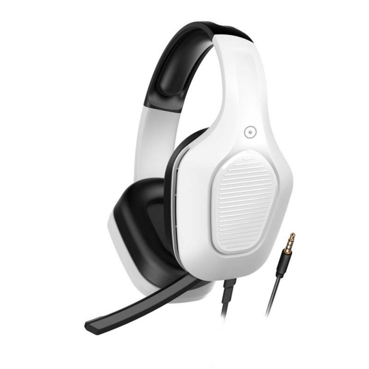 Muvit Casque stéréo filaire Muvit H102 pour Playstation 5 Blanc et noir