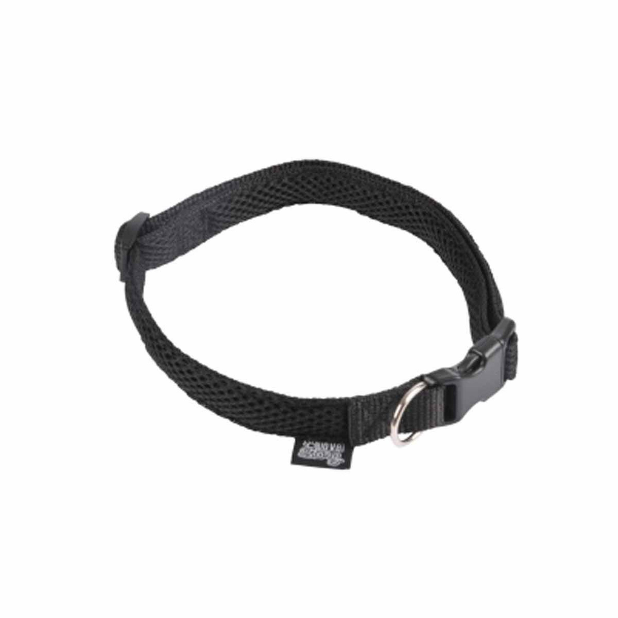 HOMEA Collier pour chien respirant  mesh  65cm noir