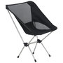 Voir la diapositive 2 : VIDAXL Chaises de camping pliables et sac lot de 2 Aluminium