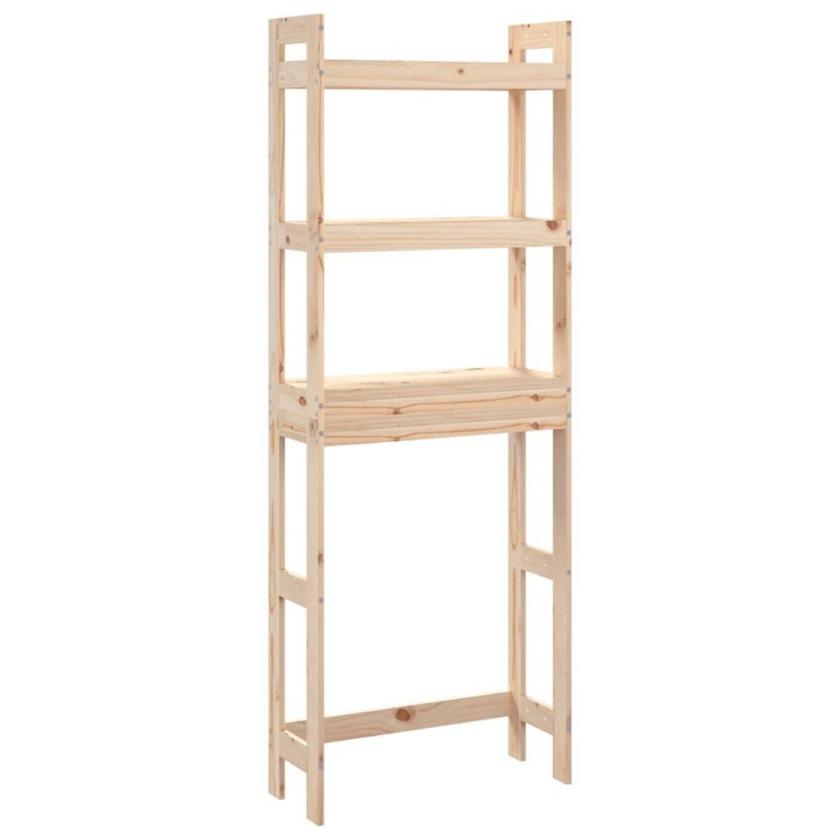 VIDAXL Etagere de toilette 63x26x171 cm Bois de pin massif