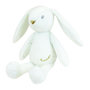 Voir la diapositive 4 : JEMINI JEMINI Luminou Lapin blanc Peluche lumineuse naturelle fonctionne sans pile+/- 20 cm