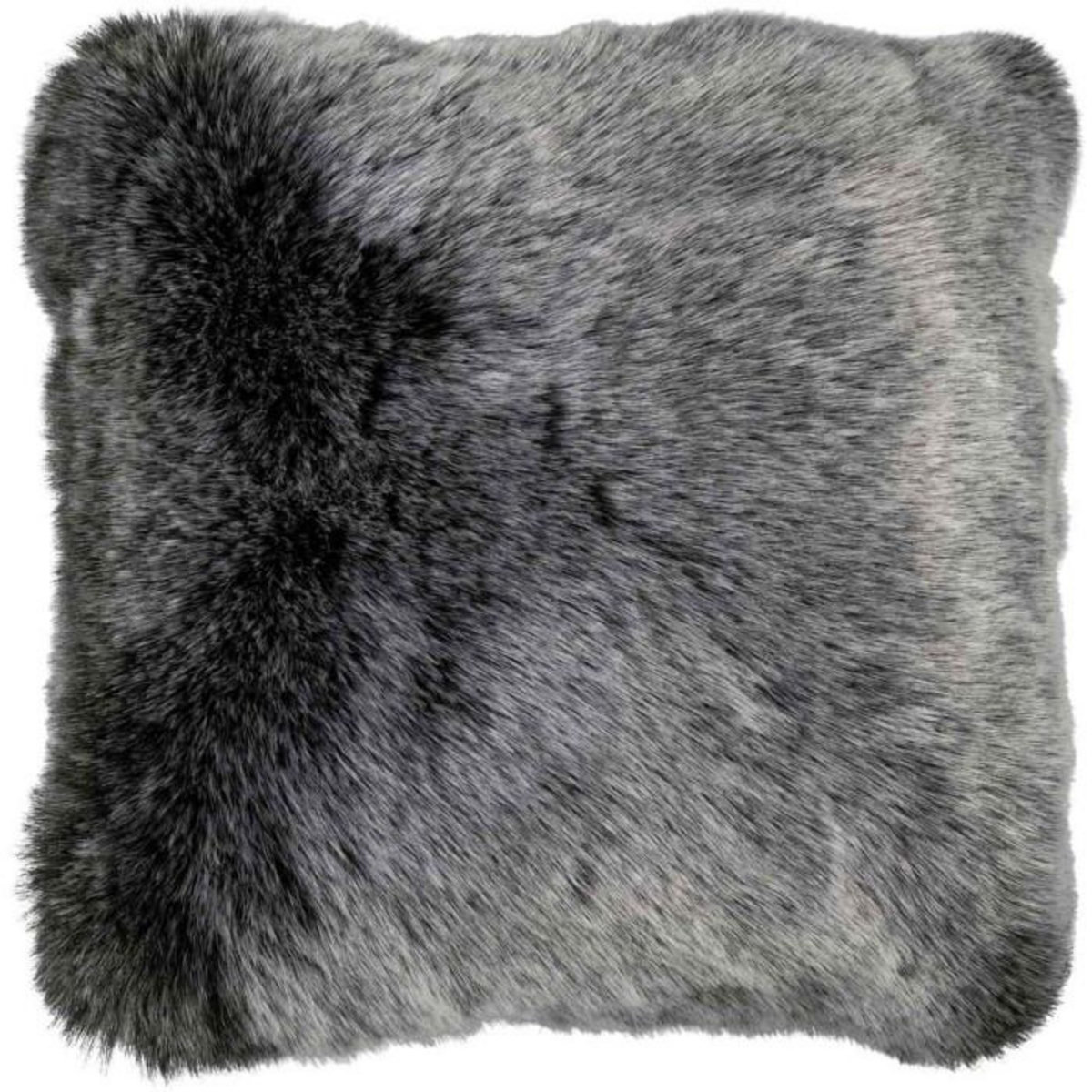 Paris Prix Coussin Imitation Fourrure  Sabah  40x40cm Anthracite