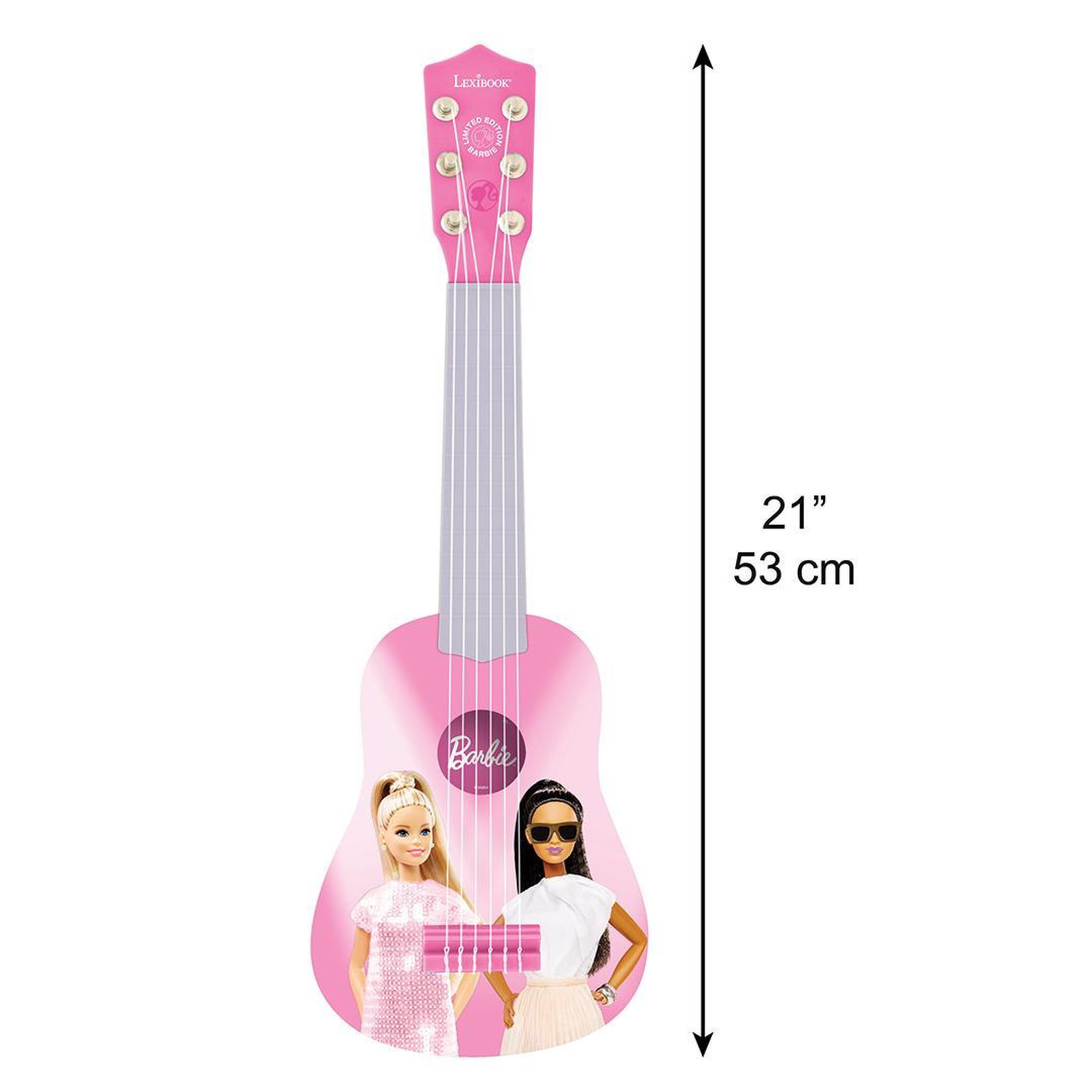 Voir la diapositive 3 : Lexibook Ma Première Guitare Barbie