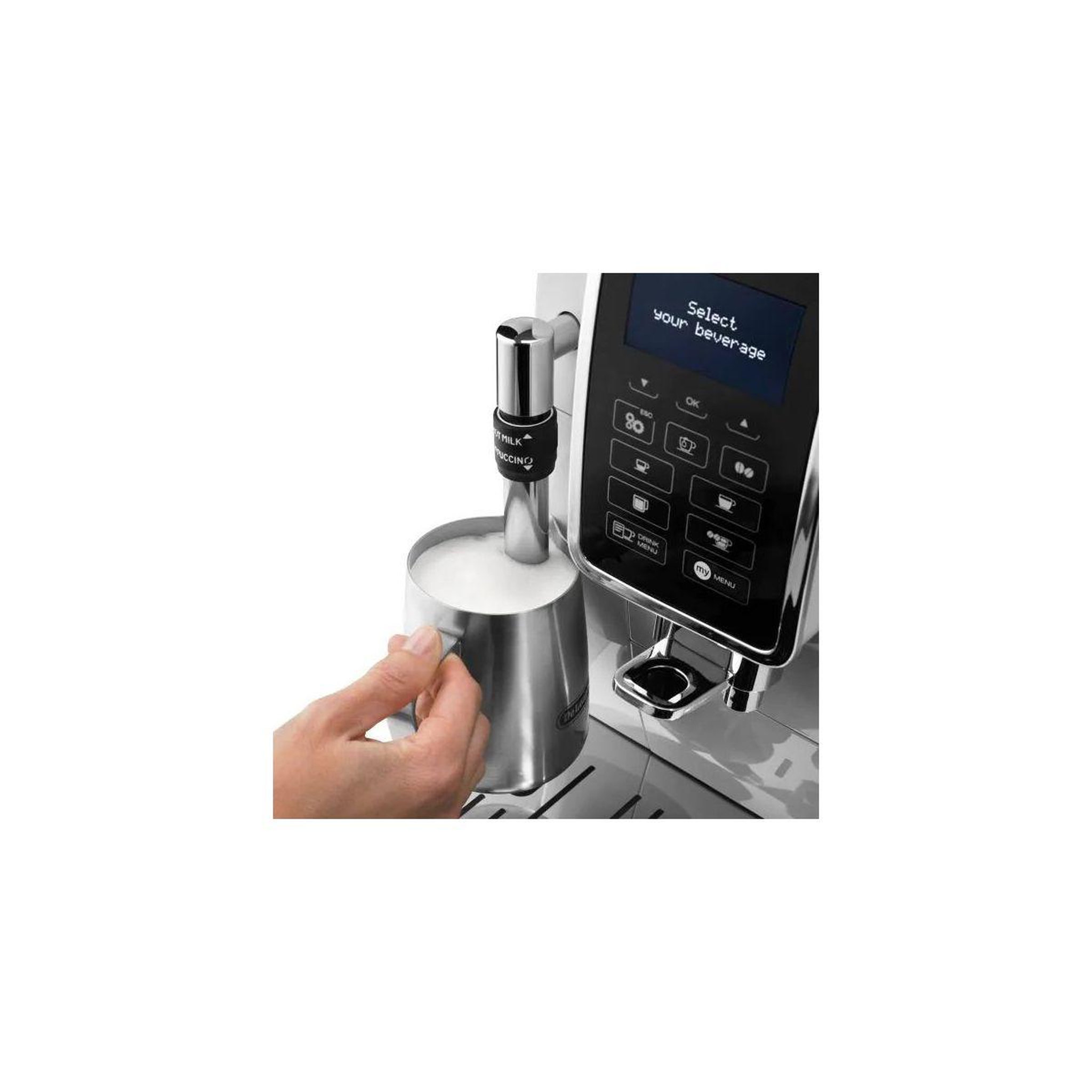 Voir la diapositive 3 : DELONGHI Expresso broyeur dinamica feb3535.sb inox
