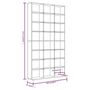 Voir la diapositive 6 : VIDAXL Armoire a CD Chene marron 102x23x177,5 cm Bois d'ingenierie