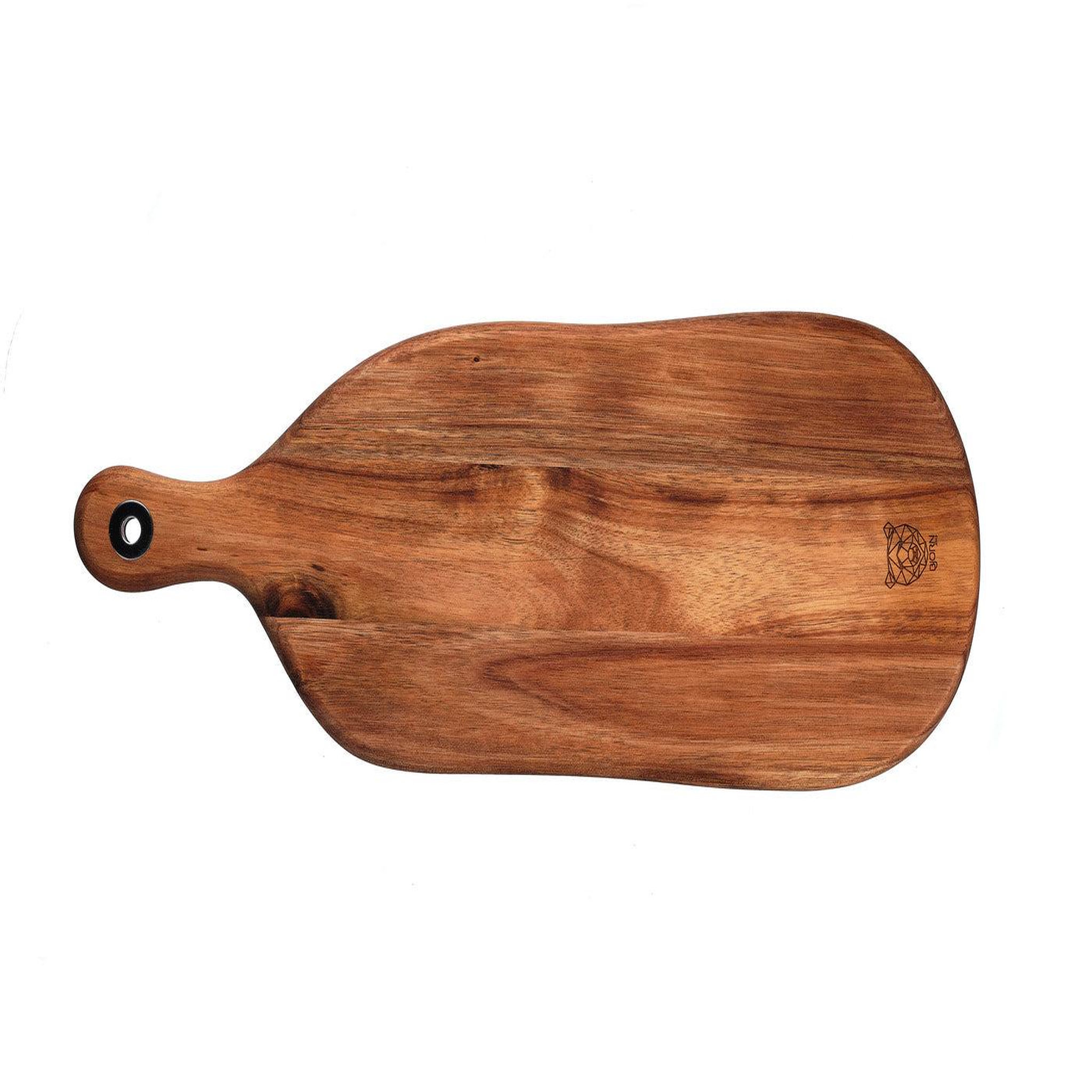Voir la diapositive 3 : BJORN Planche à découper en bois d'acacia freja - 48 x 19cm