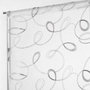 Voir la diapositive 2 : Paris Prix Paire de Voilages  Hoops  60x90cm Gris
