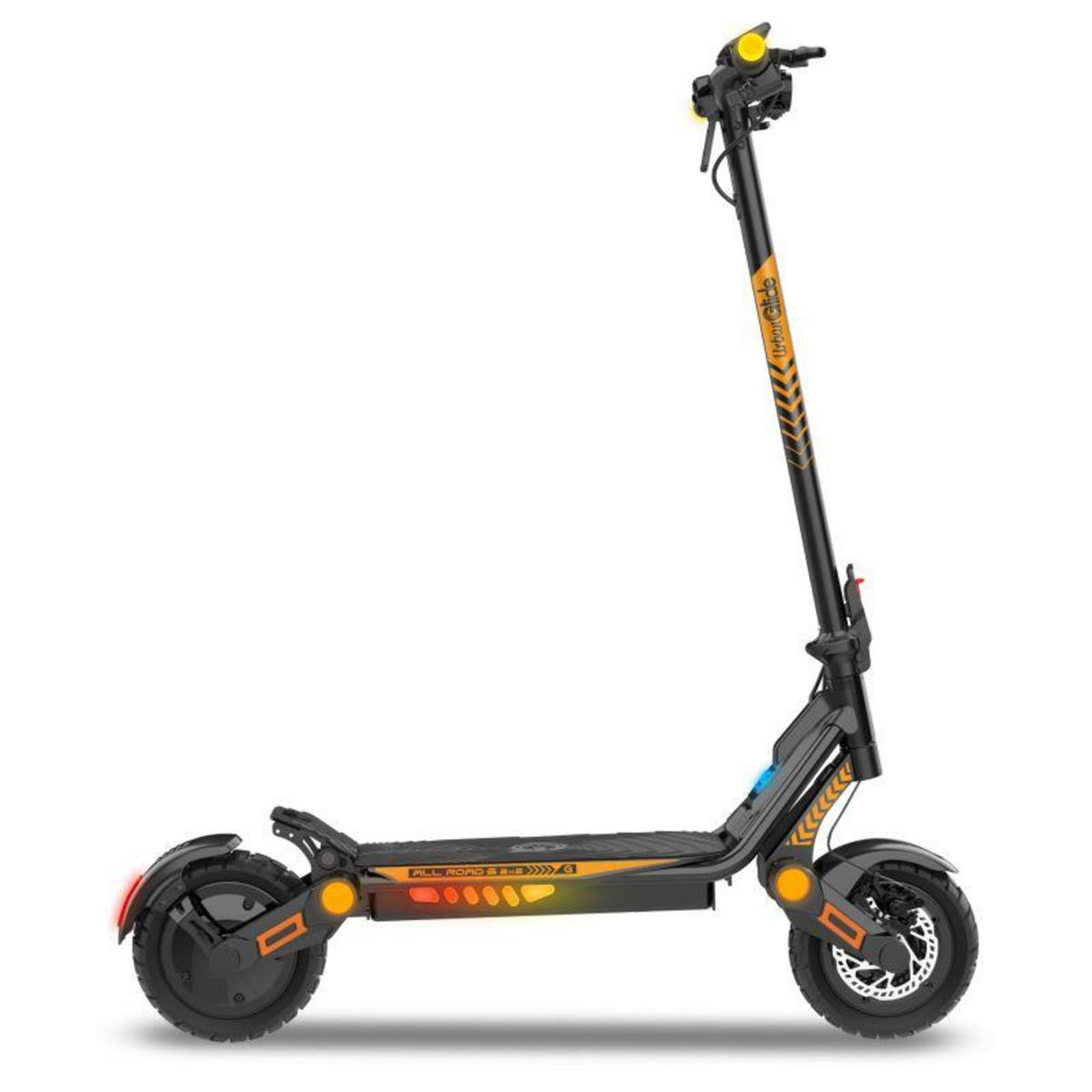 URBANGLIDE Trottinette Électrique  UrbanGlide ALL ROAD 6 2X2 – 2 X 800W, 25 km/h, Autonomie 80 km, Pneu tout terrain 10 , Batterie 48V/18.2Ah - 30Kg