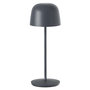 Voir la diapositive 1 : Lumisky Lampe de table sans fil SOPHIA Gris anthracite Aluminium H28CM