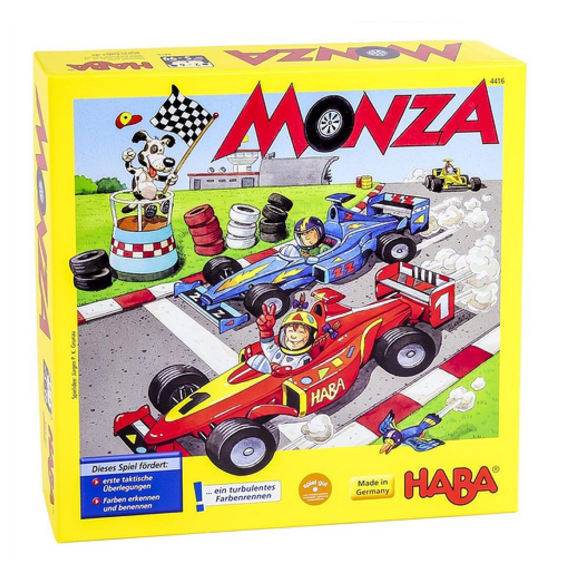 Voir la diapositive 2 : Haba Monza jeu de course de voitures -  - Asmodee