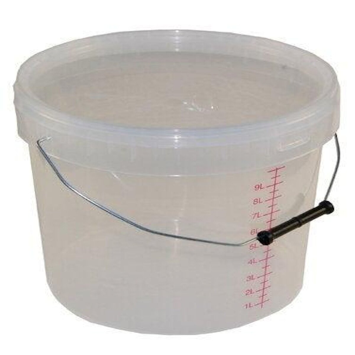 CENTRALE BRICO Seau gradué + couvercle NESPOLI 12.5 l