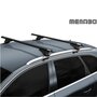 MENABO Barres de toit en aluminium Tiger Black XL - 135 cm