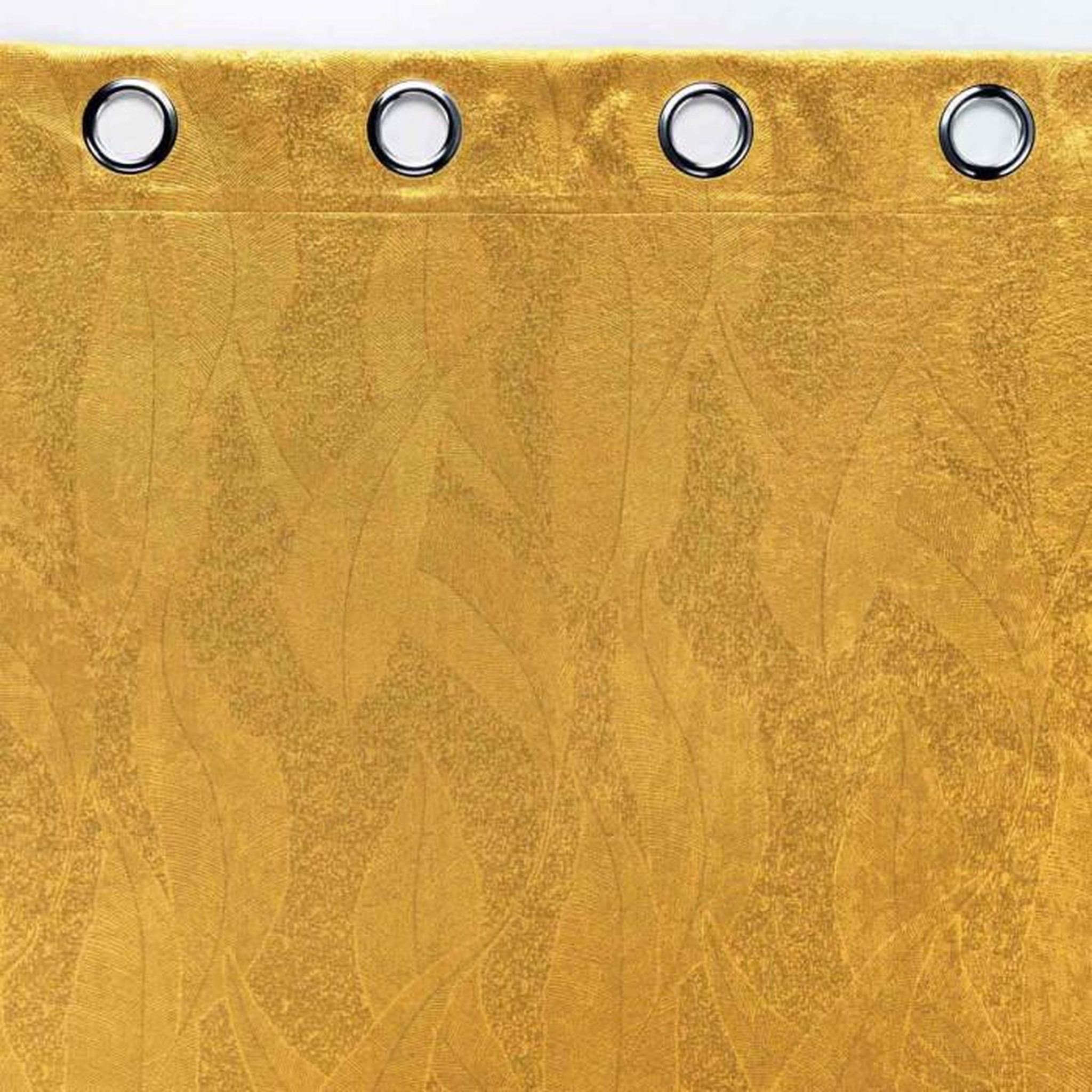 Voir la diapositive 3 : Paris Prix Rideau Occultant  Mélodie  135x240cm Ocre
