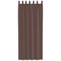 Voir la diapositive 4 : VIDAXL Rideaux en voile avec passe-tringles 2 pcs marron