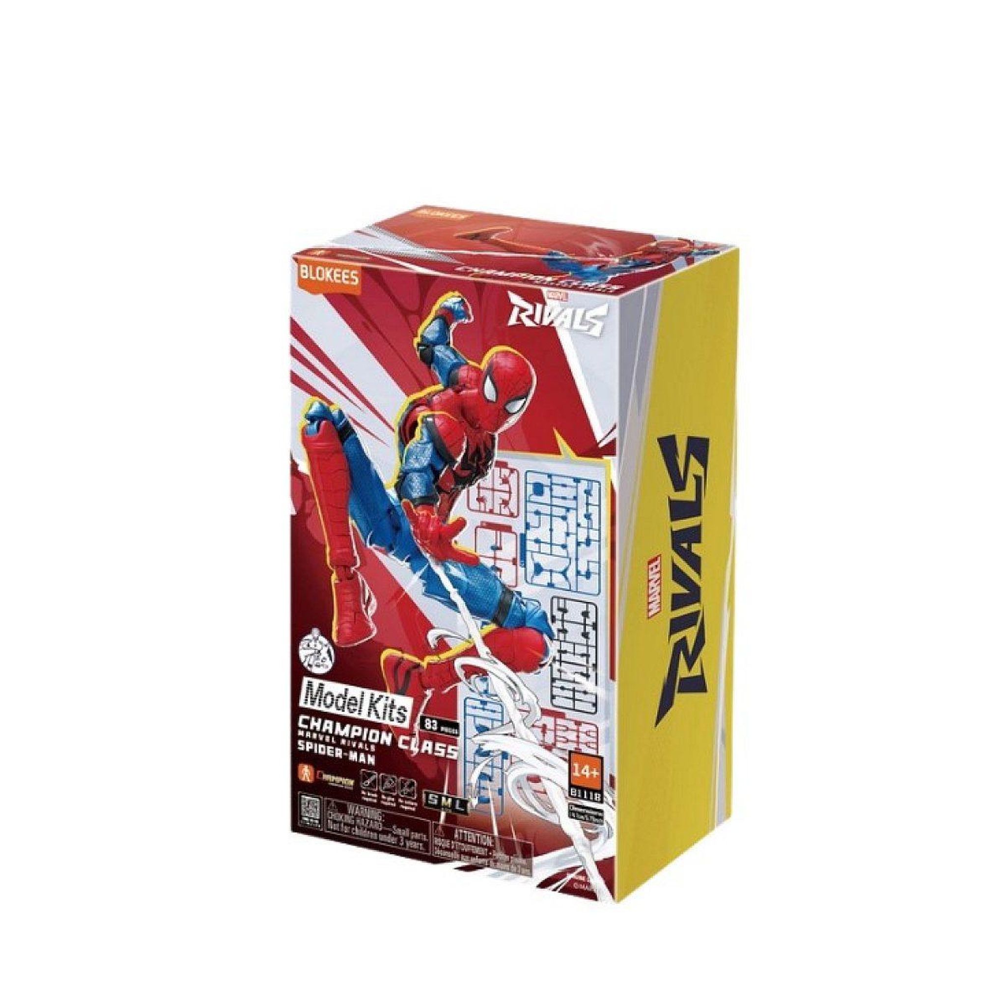BLOKEES Maquette spider-man marvel rivals champion class
