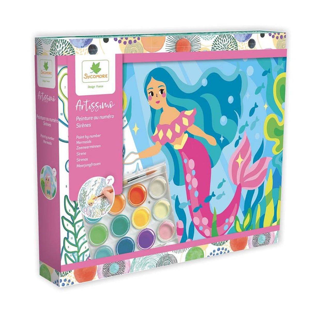 Au Sycomore Artissimo -peinture par numeros - sirenes