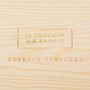Voir la diapositive 6 : COMPTOIR DE LA BOUGIE Coffret Senteur Parfumé 10 Pièces  Bois  15cm Beige