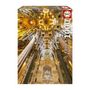 Voir la diapositive 1 : EDUCA INTÉRIEUR DE LA SAGRADA FAMILIA - Puzzle de 1000 pieces