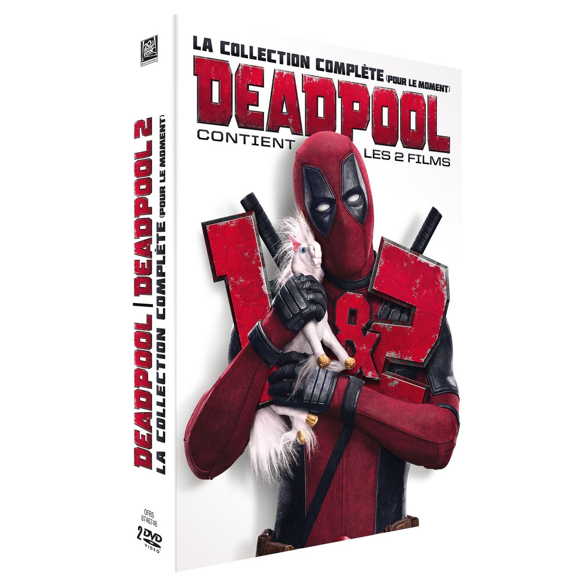DEADPOOL 2 + DEADPOOL - 2 DVD
