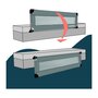 Voir la diapositive 2 : LOOPING Barriere de lit - LOOPING - BL5003G - Rabattable - Gris