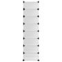 Voir la diapositive 4 : VIDAXL Etagere a chaussures Transparent 93x36,5x140 cm PP