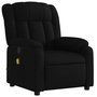 Voir la diapositive 4 : VIDAXL Fauteuil de massage inclinable Noir Tissu