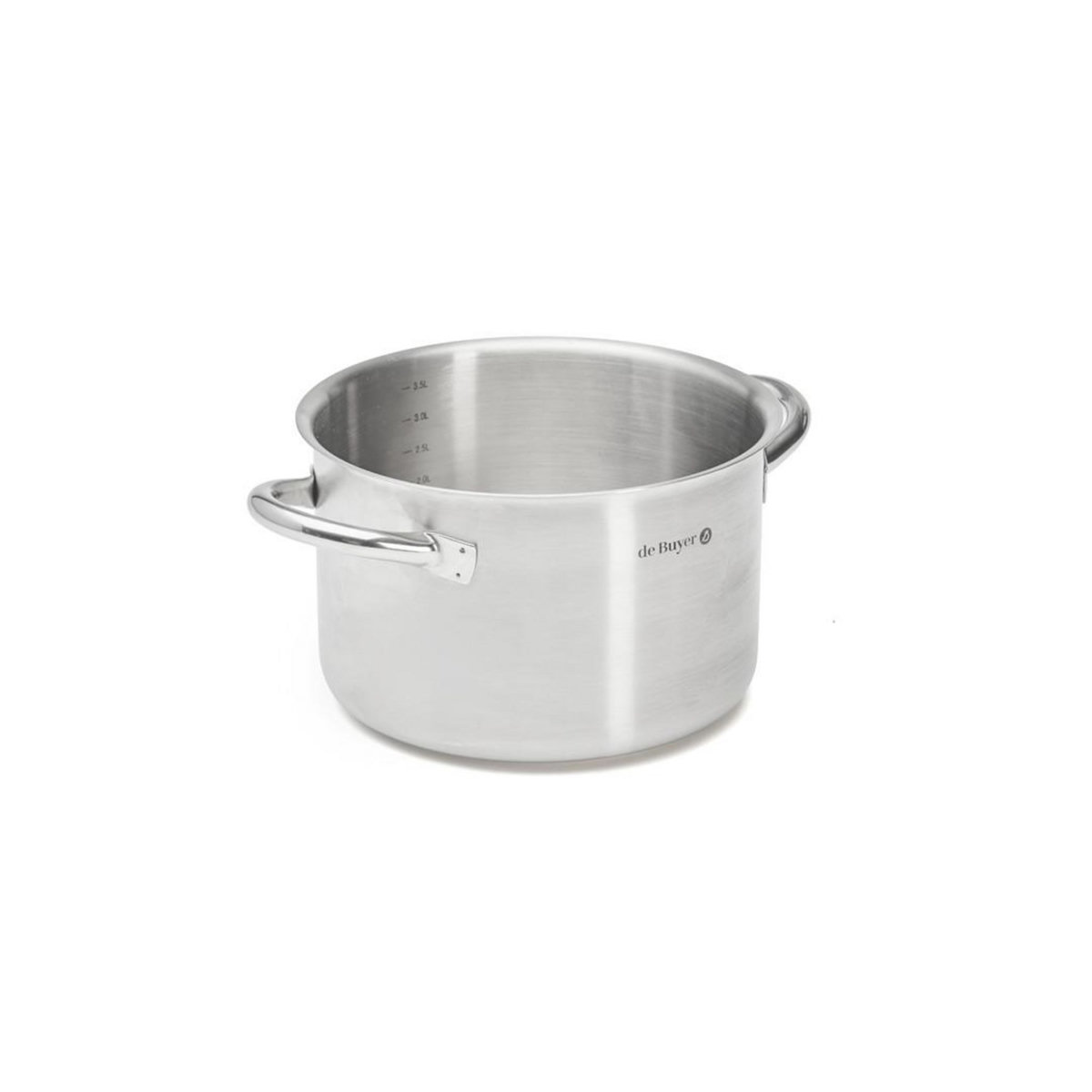 De buyer Marmite sans couvercle 20cm inox - 3506.20