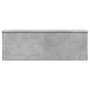 Voir la diapositive 4 : VIDAXL Boîte de rangement gris beton 102x35x35 cm bois d'ingenierie