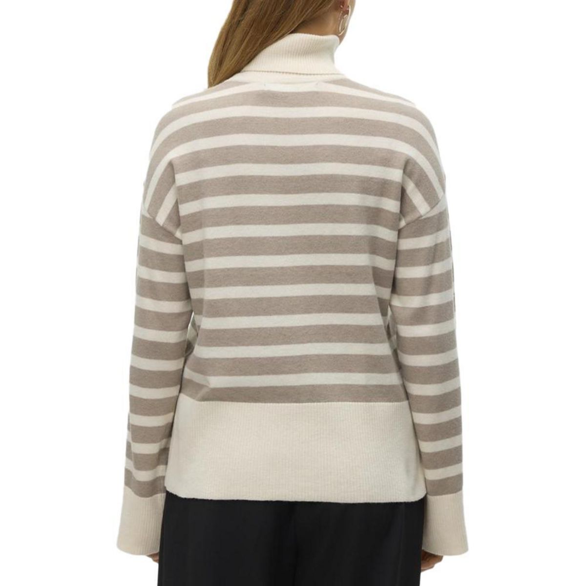 Vero Moda Pull /Marron Femme Vero Moda Fantastic Rollneck