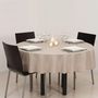 Voir la diapositive 5 : ATMOSPHERA Nappe Antitache Ronde  Unie  180cm Lin