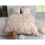 Voir la diapositive 3 : ATELIER DU COTON Parure housse de couette 100% coton 57fils kaylie
