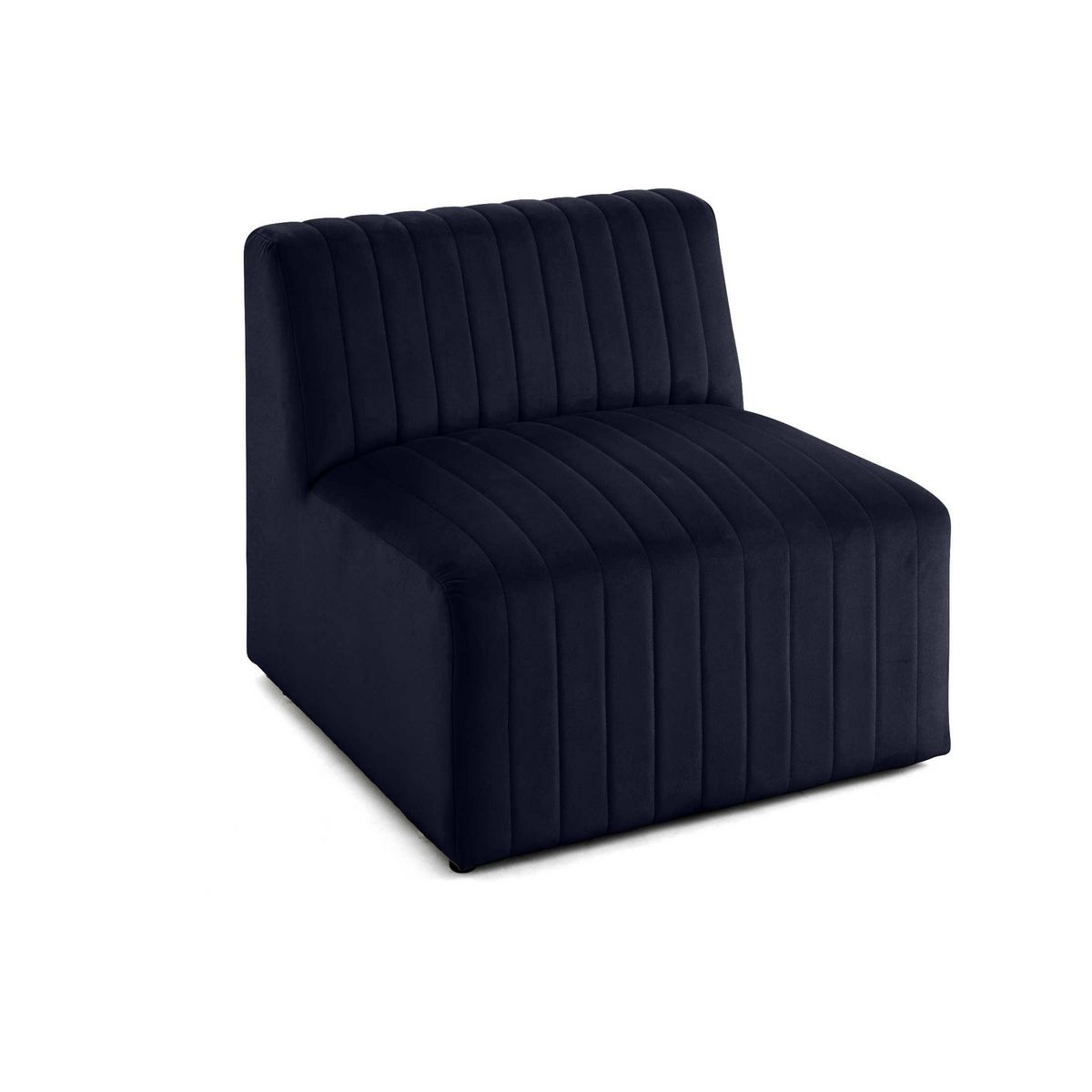 LISA DESIGN Nova - module d'assise sans accoudoirs - en velours