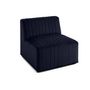 Voir la diapositive 1 : LISA DESIGN Nova - module d'assise sans accoudoirs - en velours