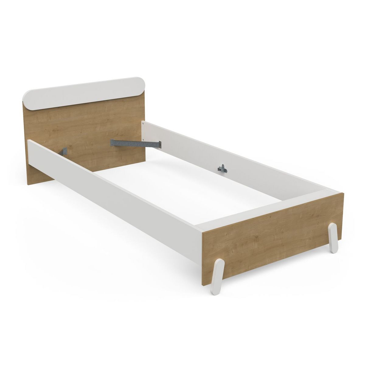 Lit 1 place 90x190/200 cm LILAS