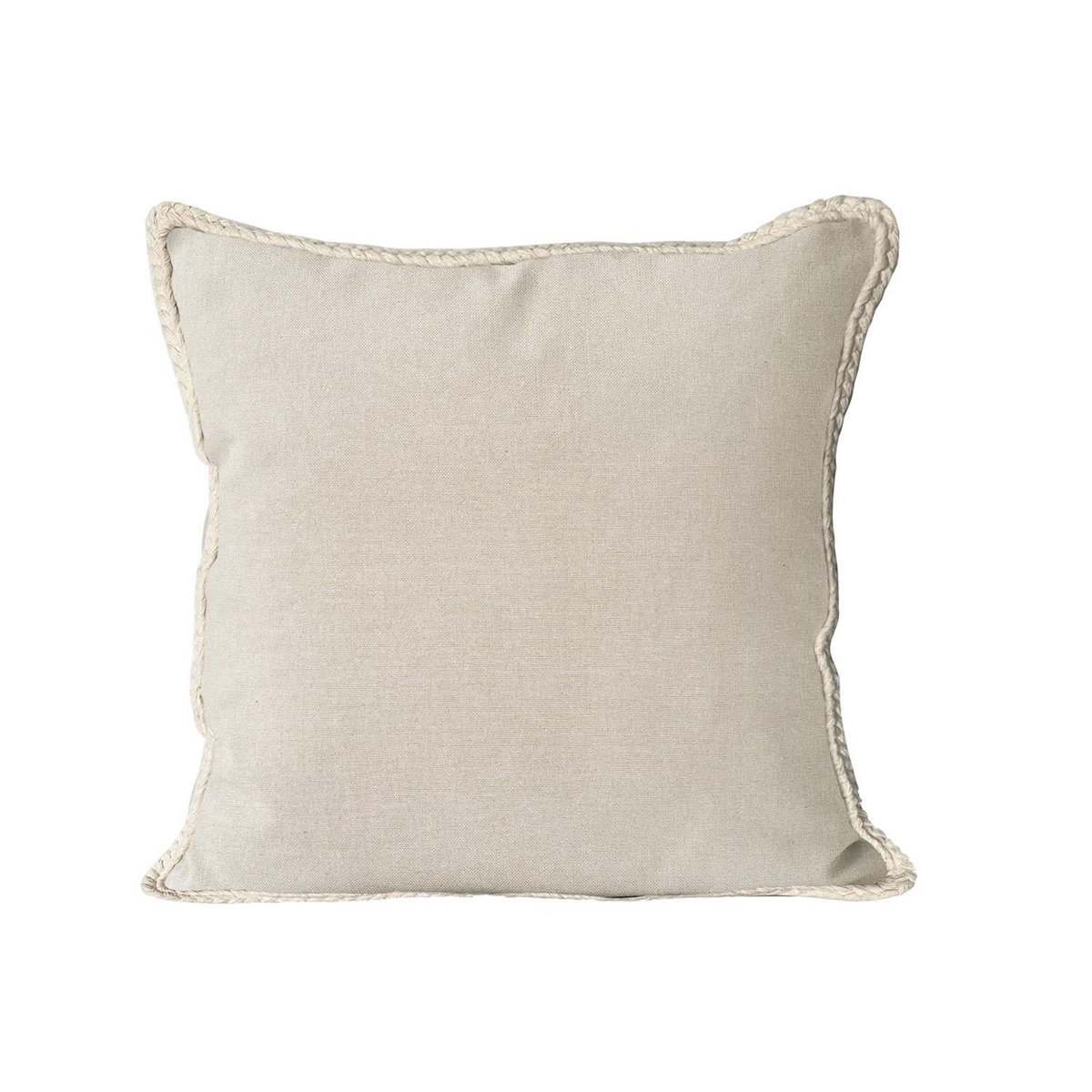 SOLEIL D'OCRE Coussin en pur coton lavé ELENA, par Soleil d'Ocre