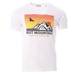 Best Mountain T shirt  Homme Best Mountain 2006. Coloris disponibles : Blanc