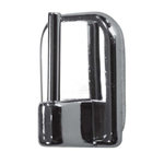 Paris Prix Lot de 4 Crochets Adhésifs  Plats  10cm Argent