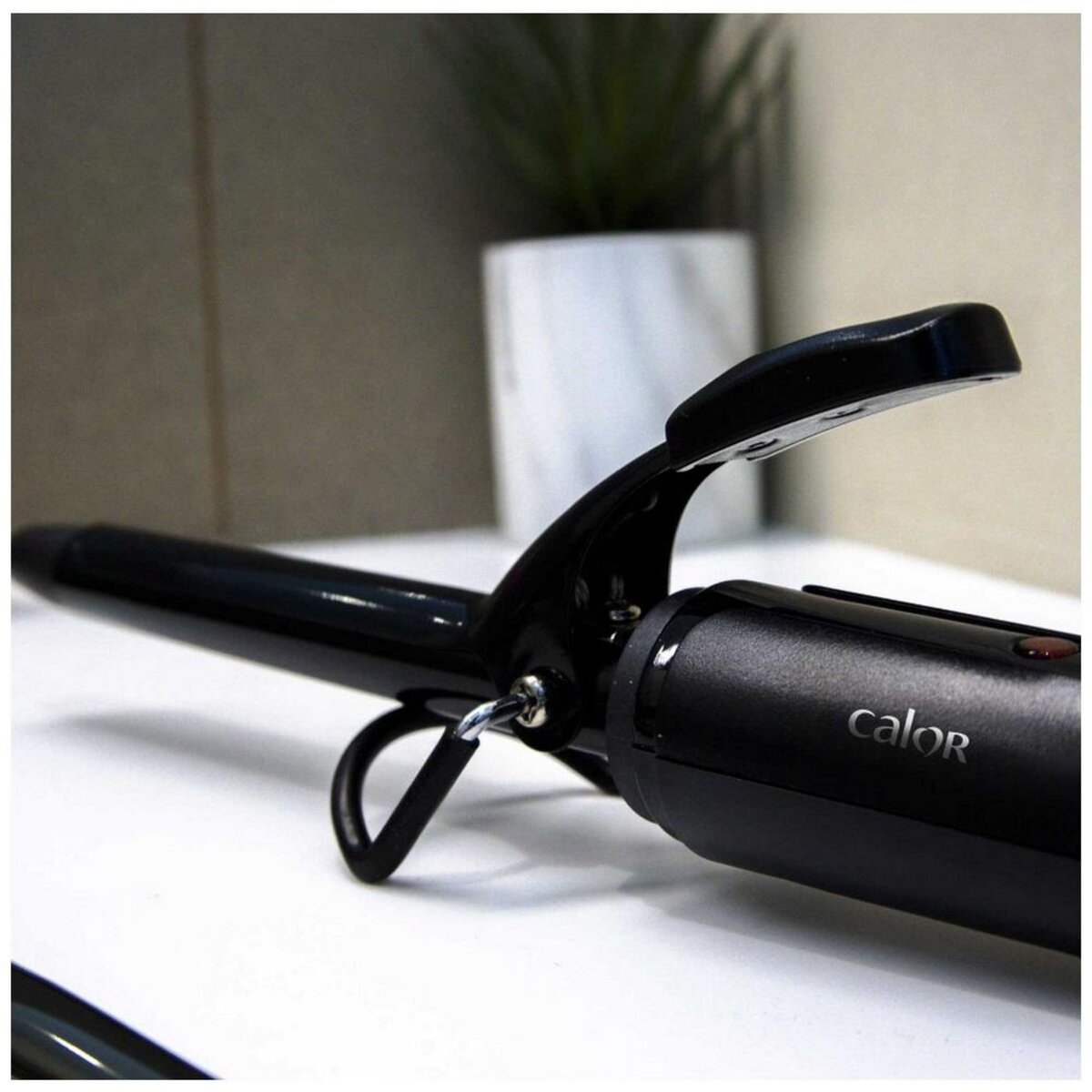CALOR Fer à boucler céramique noir - CF2119C0
