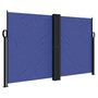 Voir la diapositive 2 : VIDAXL Auvent lateral retractable bleu 140x600 cm