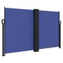 Voir la diapositive 2 : VIDAXL Auvent lateral retractable bleu 140x600 cm