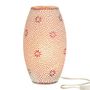 Voir la diapositive 3 : Paris Prix Lampe à Poser en Verre  Bram  28cm Rouge