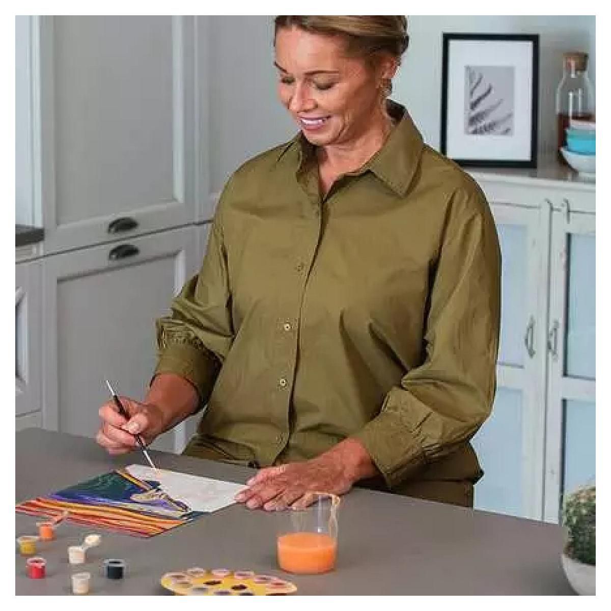 RAVENSBURGER Peinture par numero adulte - CreArt 30x40cm Le Cri