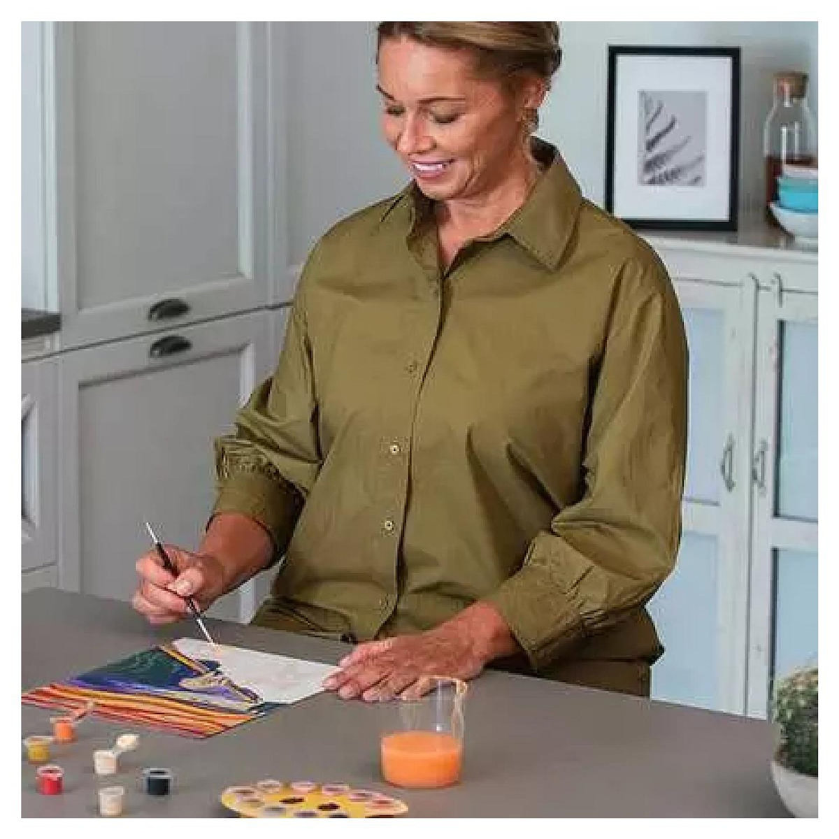 RAVENSBURGER Peinture par numero adulte - CreArt 30x40cm Le Cri