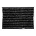 Paris Prix Tapis d'Entrée Grattoir  Vallero  45x75cm Noir & Gris