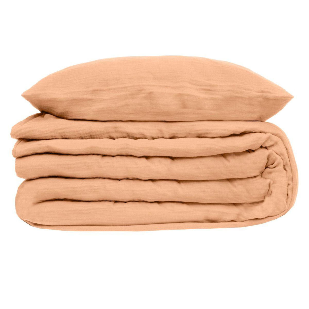 ATMOSPHERA Parure de lit en doublure Gaze de coton grand modèle